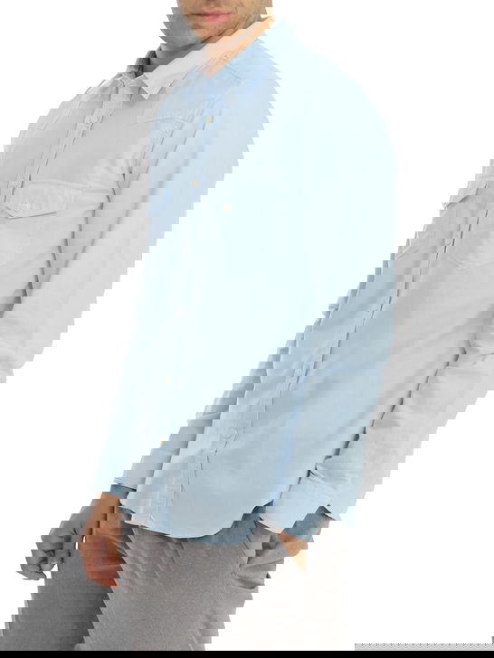 Tintoria Mattei Camicia Tintoria Mattei Oxford Azzurro