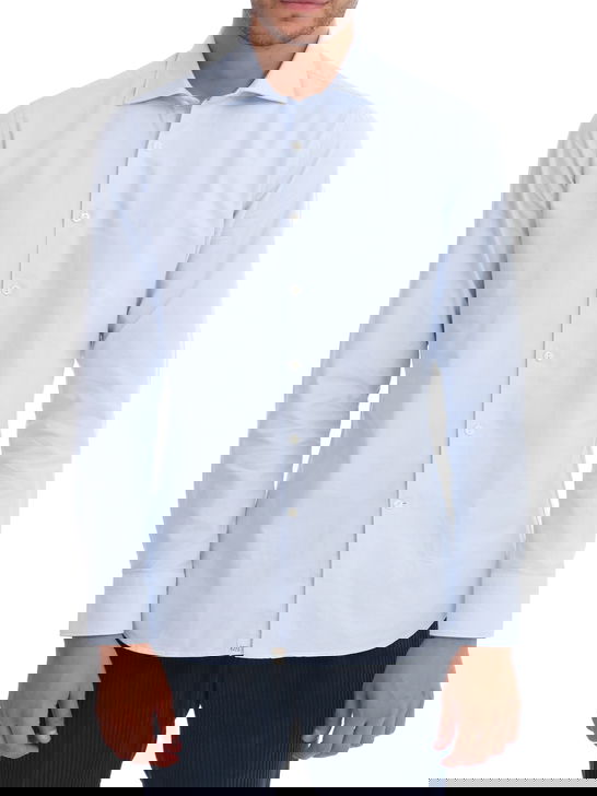 Tintoria Mattei Camicia Tintoria Mattei Oxford Azzurro