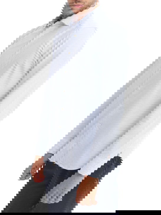 Tintoria Mattei Camicia Tintoria Mattei Oxford Bianco