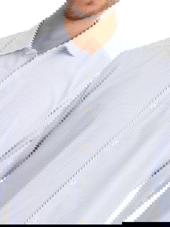 Tintoria Mattei Camicia Tintoria Mattei Oxford Bianco