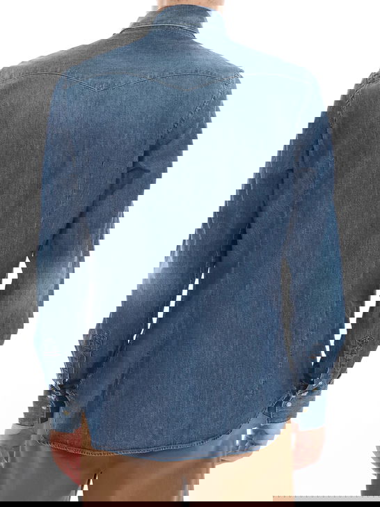 Tintoria Mattei Camicia Tintoria Mattei Texana Denim