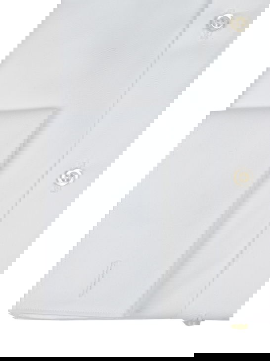 Veltroni Uomo Camicia Veltroni Uomo Cerimonia Doppi Polsi Bianco