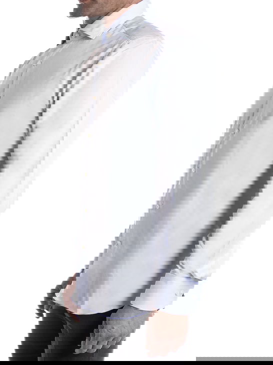 Veltroni Uomo Camicia Veltroni Uomo Classica Celeste