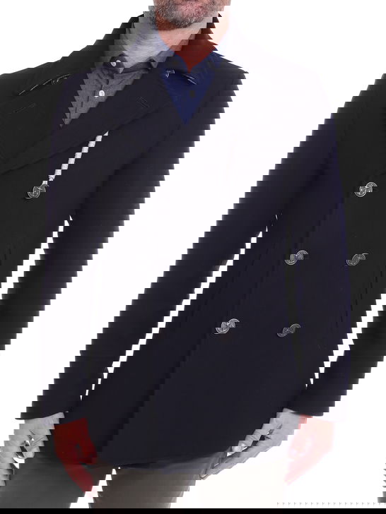 Camplin Peacoat Camplin Island Blu