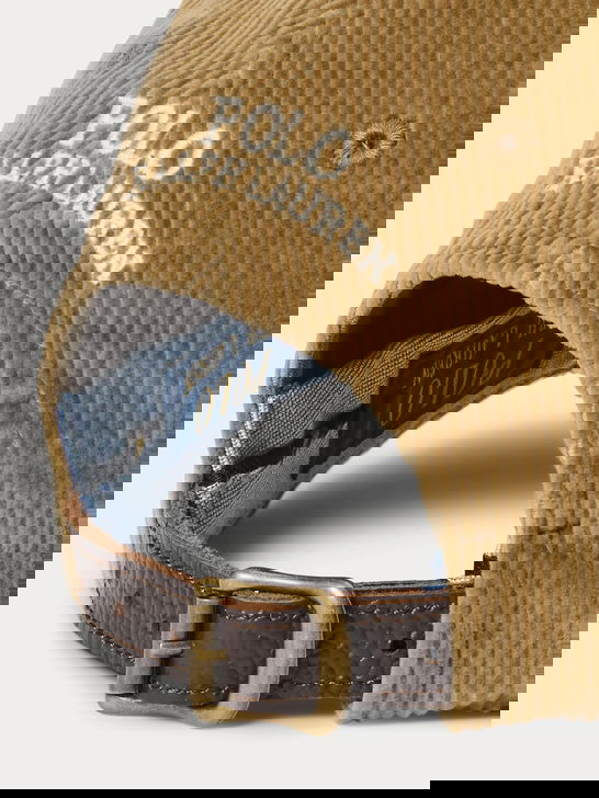 Polo Ralph Lauren Cappello Polo Ralph Lauren Velluto Beige