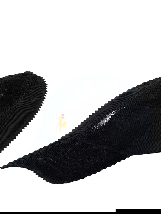 Polo Ralph Lauren Cappello Polo Ralph Lauren Velluto Nero
