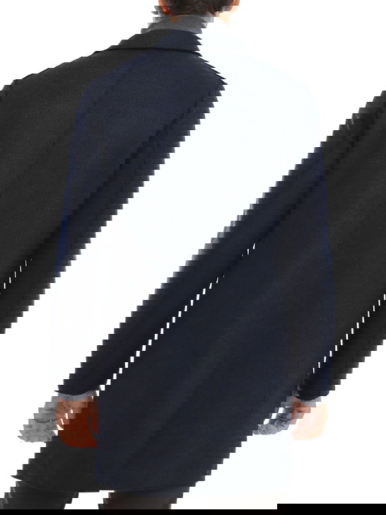 Harris Wharf London Cappotto Harris Wharf London Micro Blu