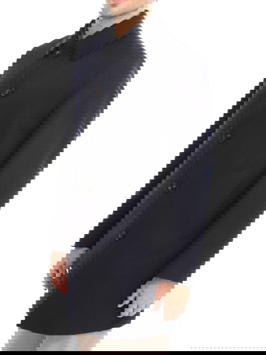 Sartoria Latorre Cappotto Sartoria Latorre Cashmere-Seta Blu