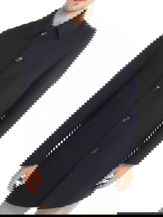 Sartoria Latorre Cappotto Sartoria Latorre Cashmere-Seta Blu