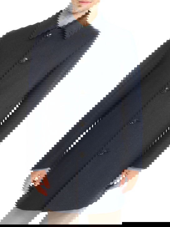 Sartoria Latorre Cappotto Sartoria Latorre Spinato Blu