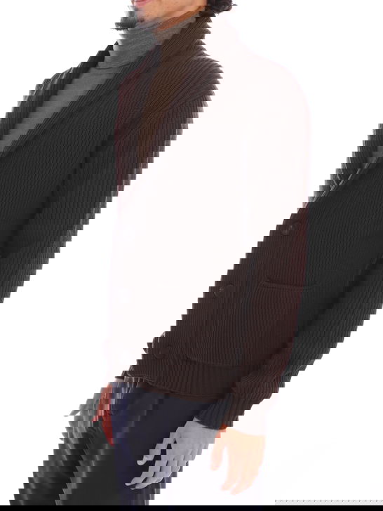 Filippo De Laurentiis Cardigan Filippo De Laurenttis Sciallato Marrone