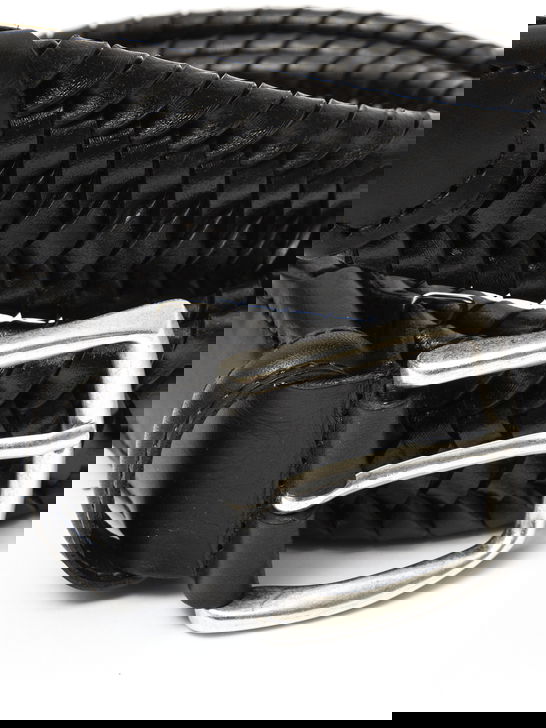 Albertoluti Cintura Alberto Luti Elastico Cerato Nero