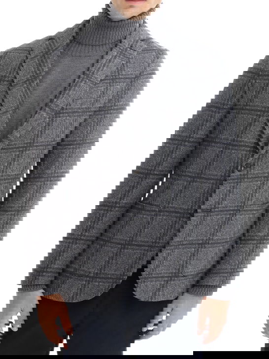 Circolo 1901 Giacca Circolo 1901 Windowpane Grigio