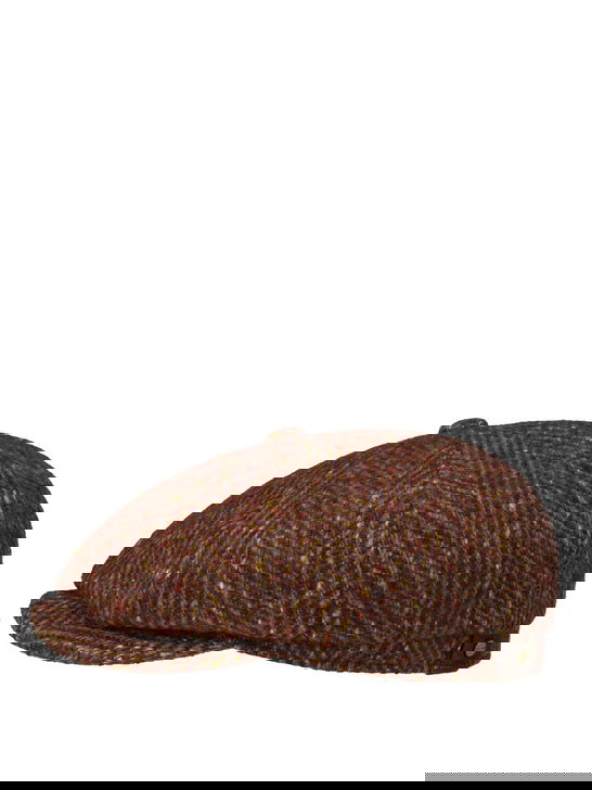 Stetson Coppola Stetson Hatteras Herringbone Arancio