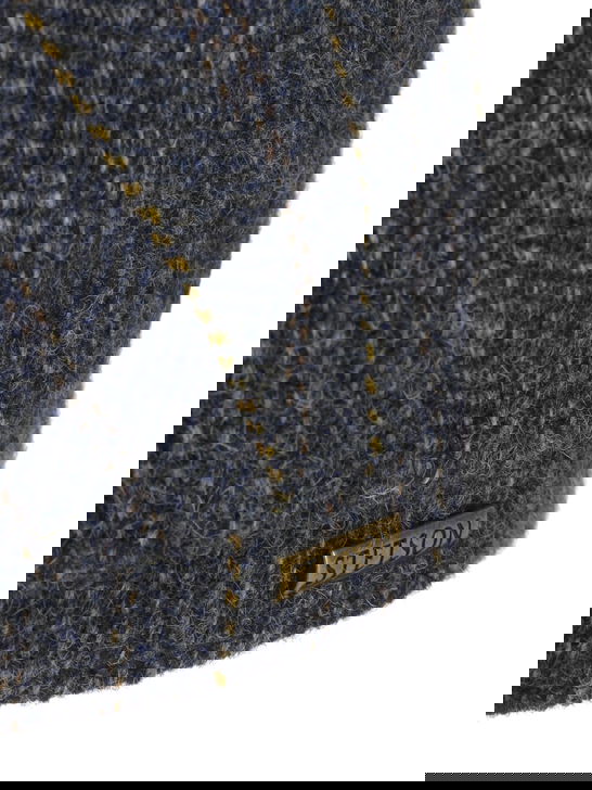 Stetson Coppola Stetson Hatteras Herringbone Stripe Blu