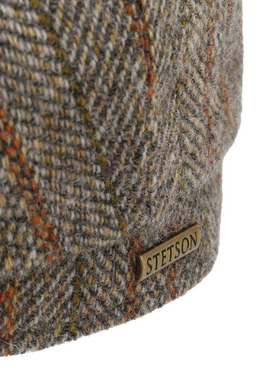 Stetson Coppola Stetson Hatteras Herringbone Stripe Grigio