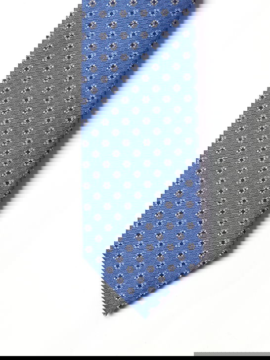 Holliday U0026 Brown Cravatta Holliday & Brown Jacquard Azzurro