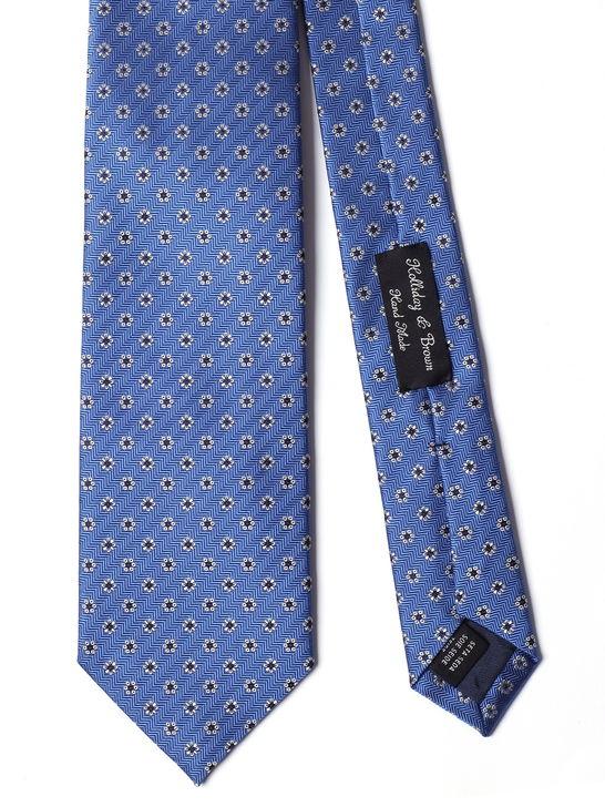 Holliday U0026 Brown Cravatta Holliday & Brown Jacquard Azzurro