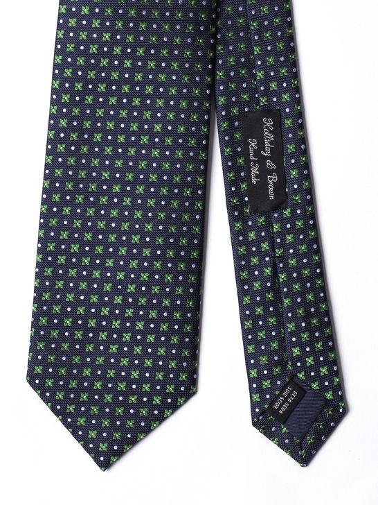 Holliday U0026 Brown Cravatta Holliday & Brown Jacquard Blu