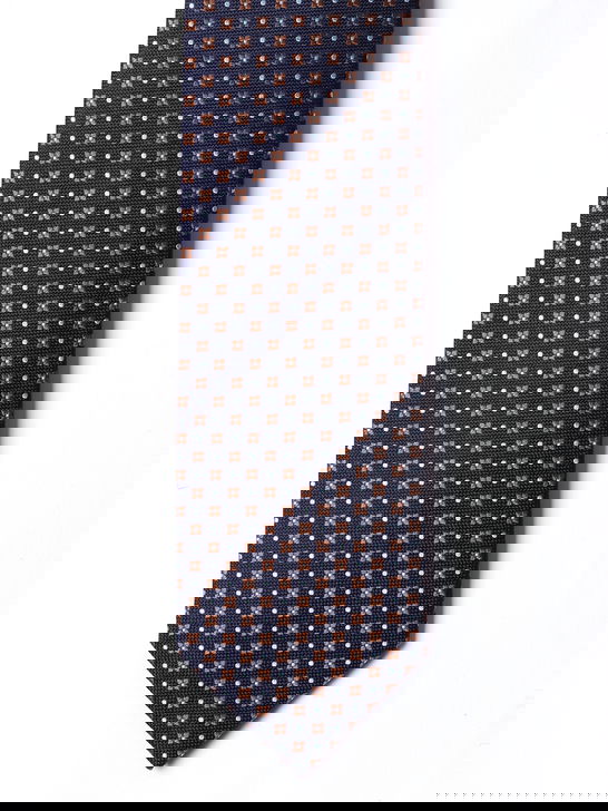 Holliday U0026 Brown Cravatta Holliday & Brown Jacquard Blu