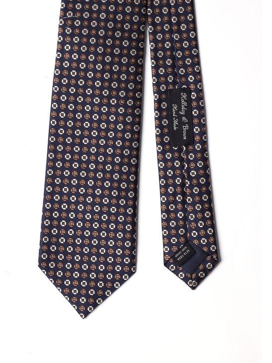 Holliday U0026 Brown Cravatta Holliday & Brown Jacquard Blu