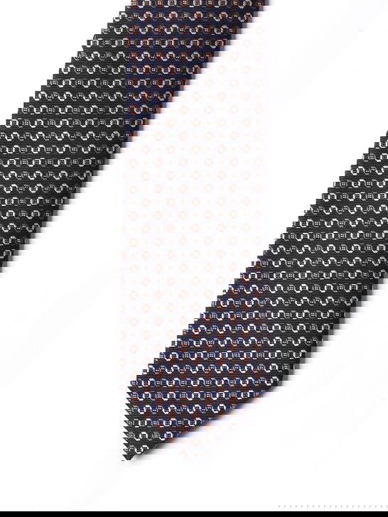 Holliday U0026 Brown Cravatta Holliday & Brown Jacquard Blu