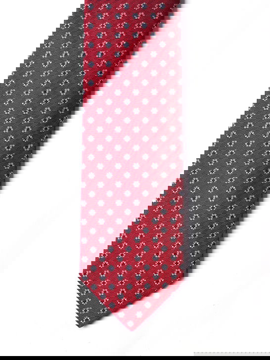 Holliday U0026 Brown Cravatta Holliday & Brown Jacquard Bordeaux