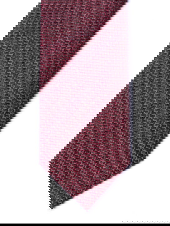 Holliday U0026 Brown Cravatta Holliday & Brown Jacquard Bordeaux