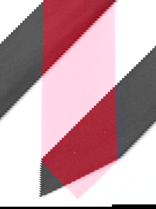 Holliday U0026 Brown Cravatta Holliday & Brown Jacquard Rosso