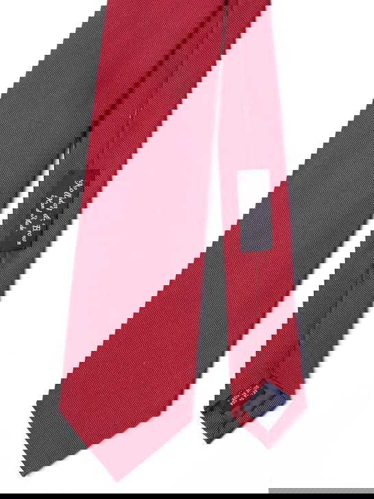 Holliday U0026 Brown Cravatta Holliday & Brown Jacquard Rosso