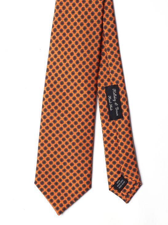 Holliday U0026 Brown Cravatta Holliday & Brown Twill Arancione
