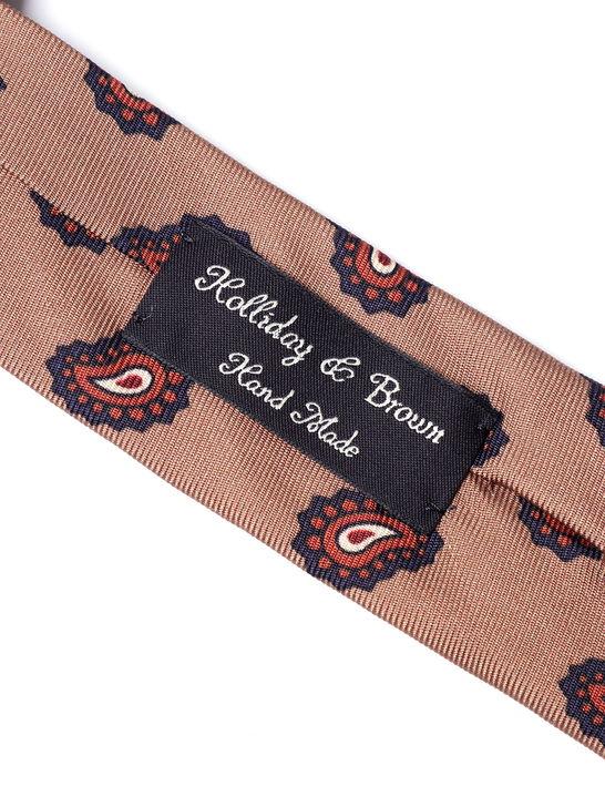 Holliday U0026 Brown Cravatta Holliday & Brown Twill Beige