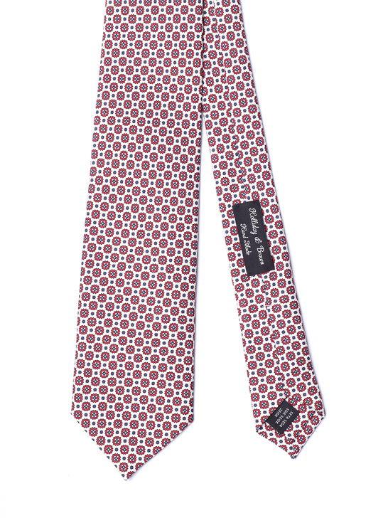 Holliday U0026 Brown Cravatta Holliday & Brown Twill Bianco