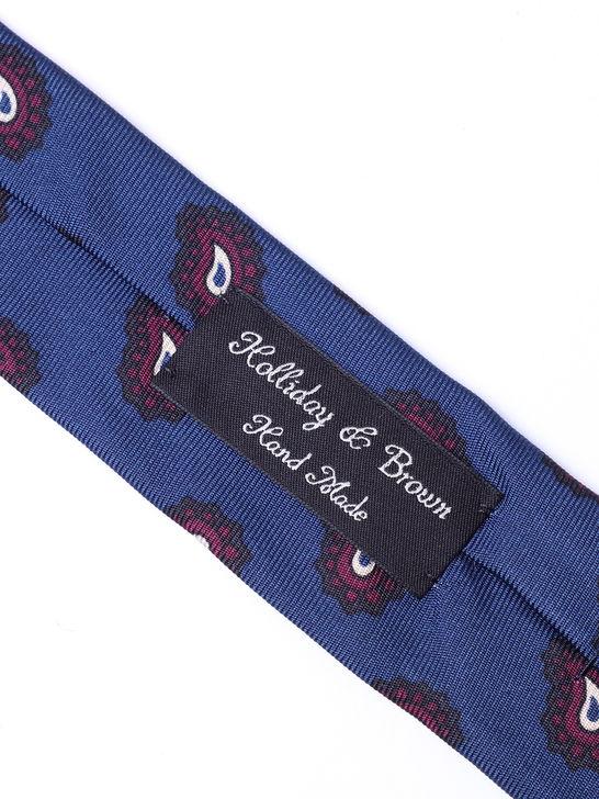 Holliday U0026 Brown Cravatta Holliday & Brown Twill Blu