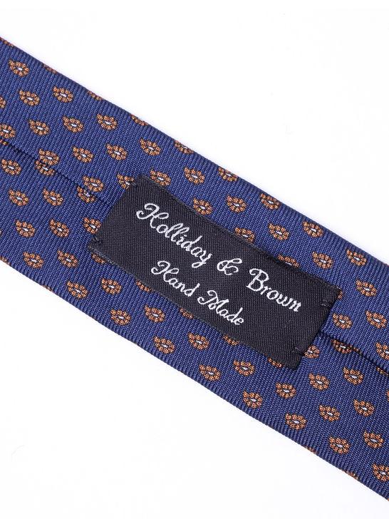 Holliday U0026 Brown Cravatta Holliday & Brown Twill Blu