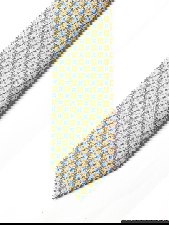 Holliday U0026 Brown Cravatta Holliday & Brown Twill Giallo