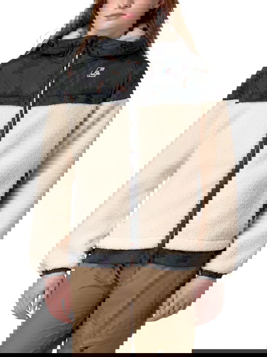 K Way Felpa K-Way Le Vvrai 3.0 Jildaz Orsetto Verde