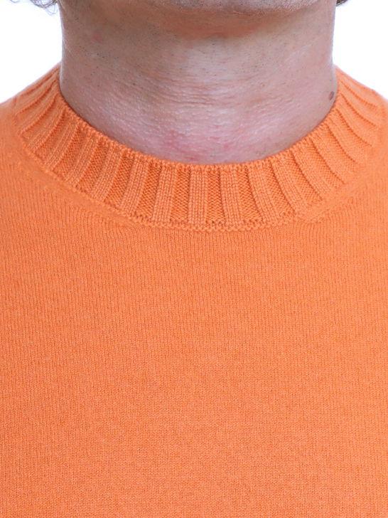 Magazzino Ricambi Felpa Magazzino Ricambi Cashmere Infeltrito Arancione