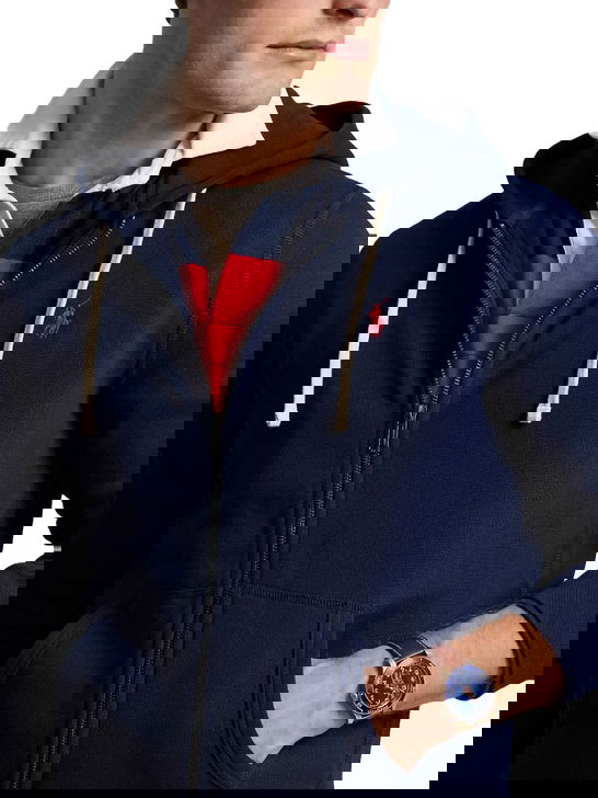 Polo Ralph Lauren Felpa Polo Ralph Lauren Cappuccio Blu