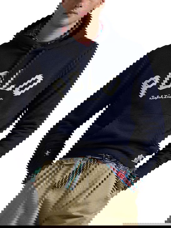 Polo Ralph Lauren Felpa Polo Ralph Lauren Cappuccio Blu