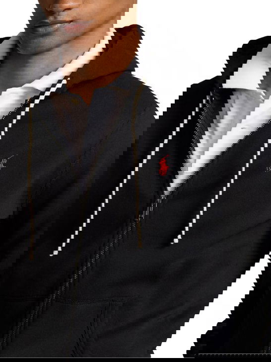 Polo Ralph Lauren Felpa Polo Ralph Lauren Cappuccio Nero