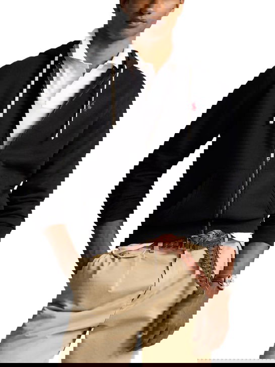 Polo Ralph Lauren Felpa Polo Ralph Lauren Cappuccio Nero