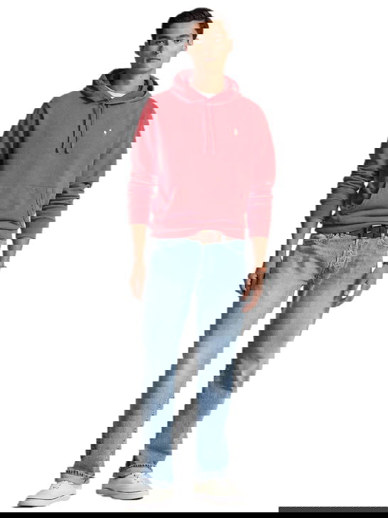 Polo Ralph Lauren Felpa Polo Ralph Lauren Cappuccio Rosso