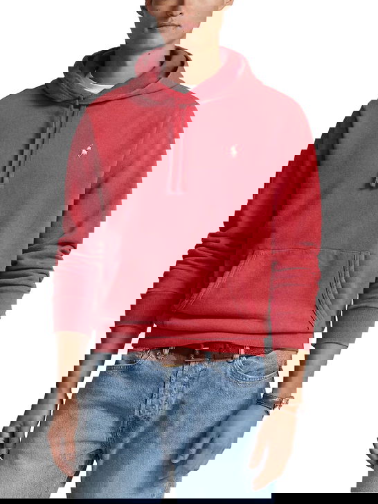 Polo Ralph Lauren Felpa Polo Ralph Lauren Cappuccio Rosso
