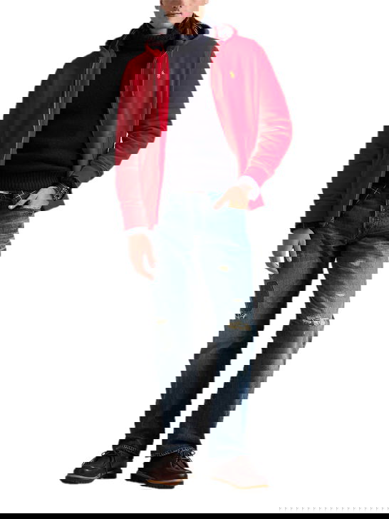 Polo Ralph Lauren Felpa Polo Ralph Lauren Full Zip Rosso