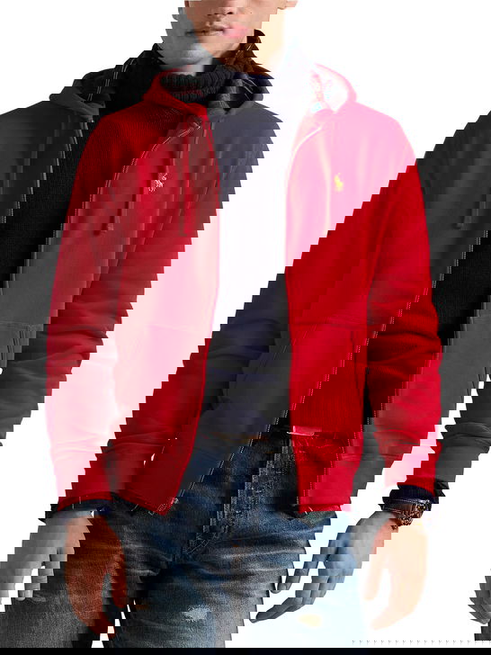Polo Ralph Lauren Felpa Polo Ralph Lauren Full Zip Rosso