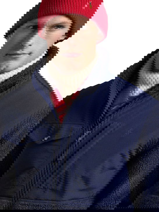 Polo Ralph Lauren Felpa Polo Ralph Lauren Hybrid Jacket Blu