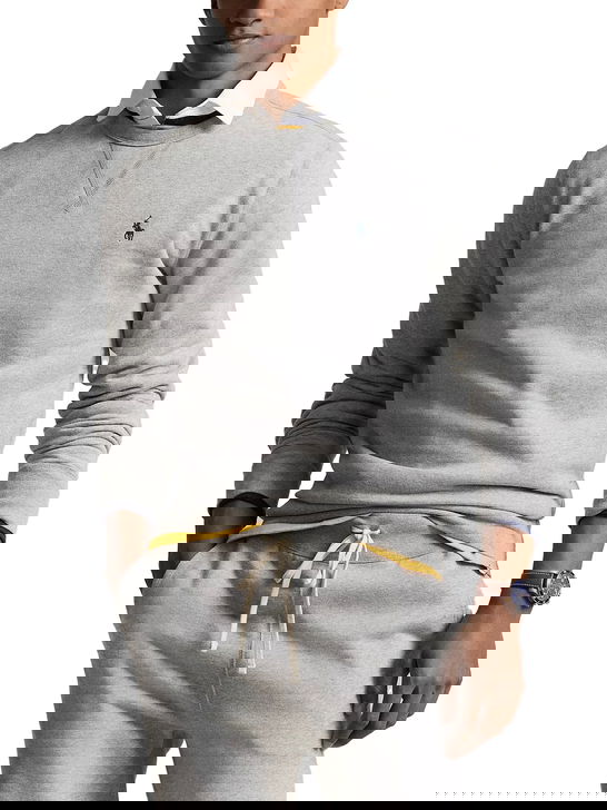 Polo Ralph Lauren Felpa Polo Ralph Lauren RL Fleece Grigio