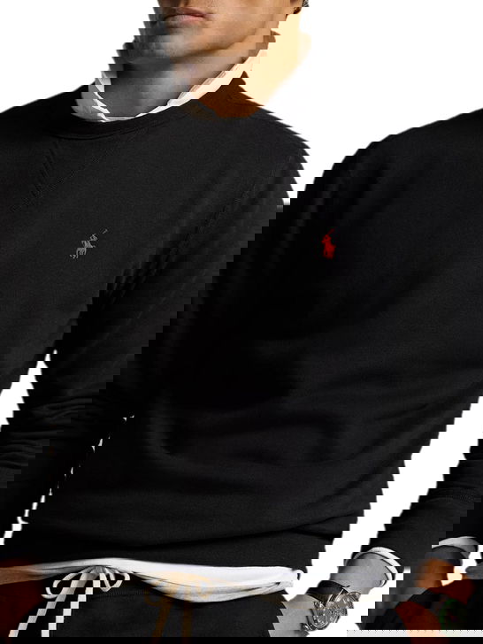 Polo Ralph Lauren Felpa Polo Ralph Lauren RL Fleece Nero