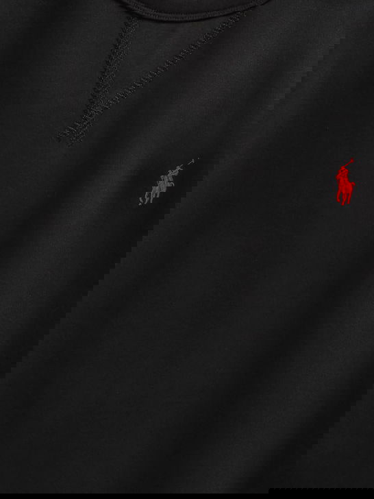 Polo Ralph Lauren Felpa Polo Ralph Lauren RL Fleece Nero